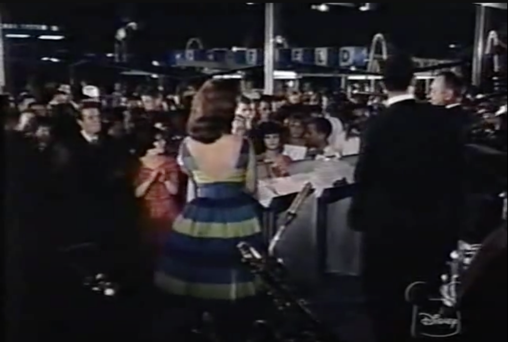 The Wonderful World of Disney: "Disneyland After Dark" - Annette's dress